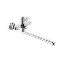 Damixa 489000000 Eclipse 2.0 Смеситель для ванной и душа с универсальным изливом, хром