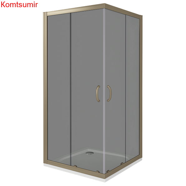 Душевой уголок поддон отдельно 80х80 квадратный Good Door Jazze CR-80-B-BR ДЖ00039 Душевой уголок поддон отдельно 80х80 квадратный Good Door Jazze CR-80-B-BR ДЖ00039