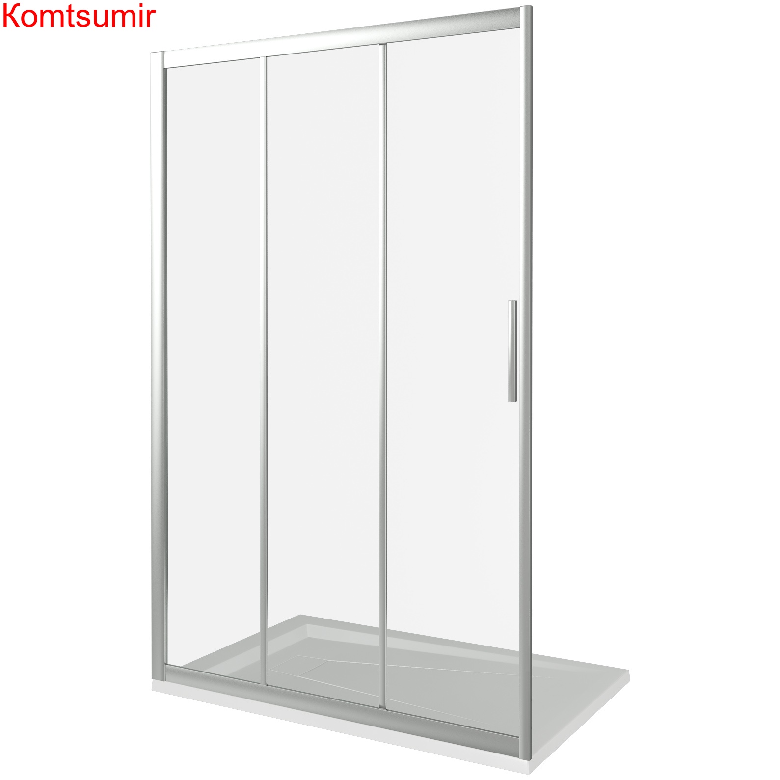 Душевая дверка в нишу 110х185 Good Door Orion WTW-110-C-CH ОР00027 раздвижная