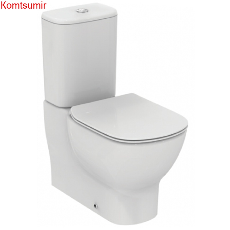 T008201 TESI AquaBlade® Напольный пристенный унитаз без бачка