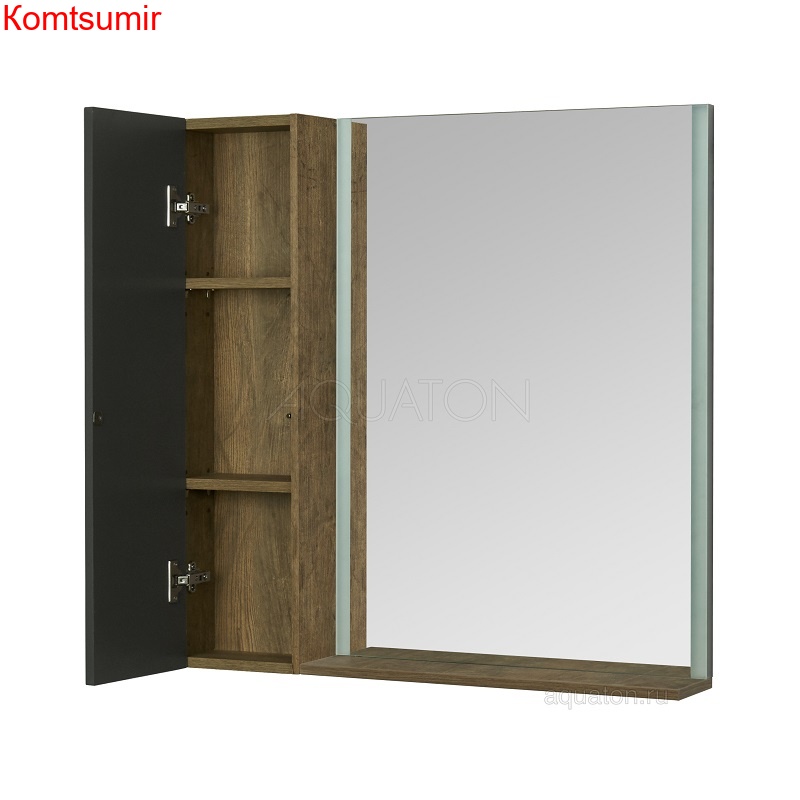 Модуль для зеркала AQUATON Терра 24 подвесной, дуб кантри/антрацит (1A247403TEKA0) Модуль для зеркала AQUATON Терра 24 подвесной, дуб кантри/антрацит (1A247403TEKA0)