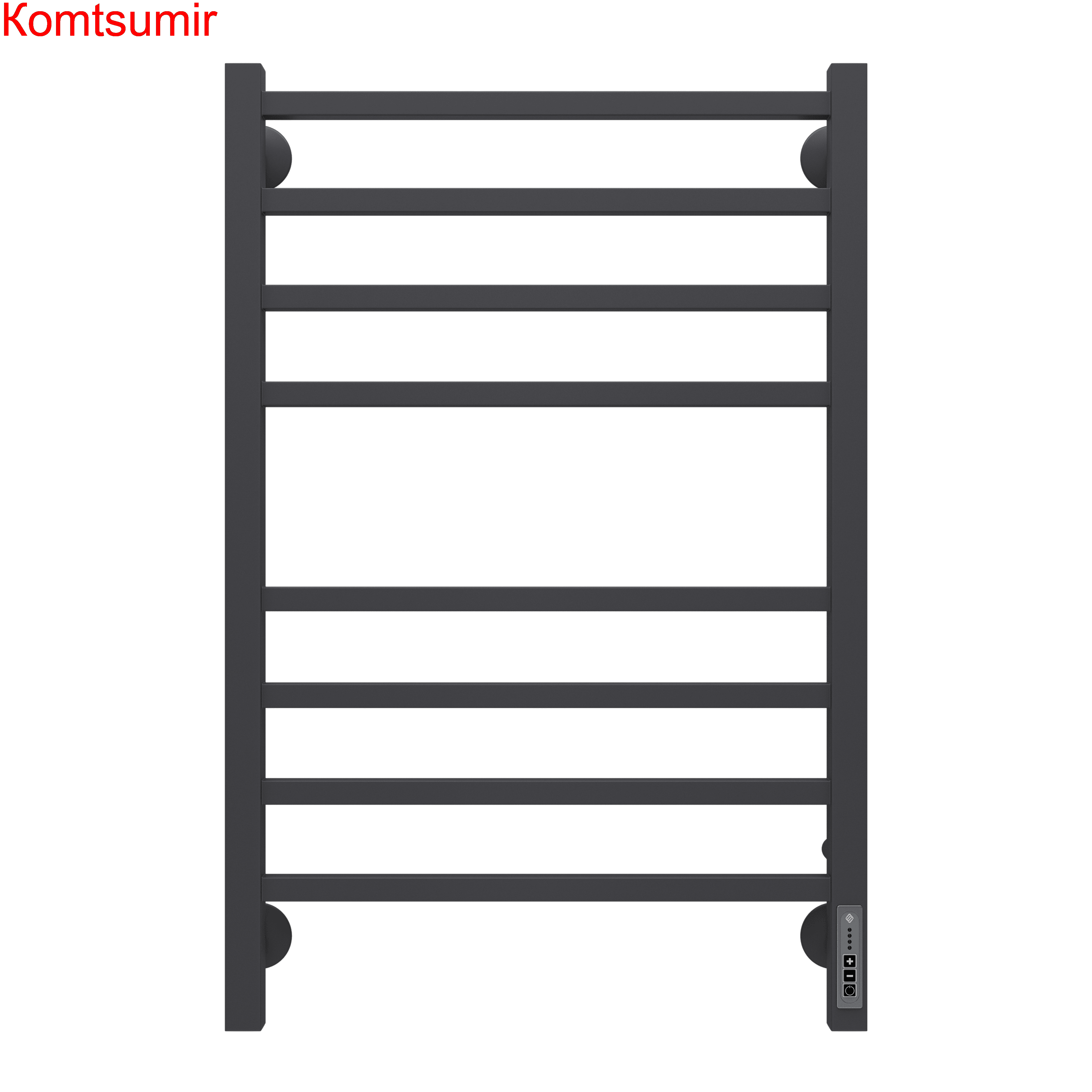 Ватикан П8 500х800 электро КС 9005 матовый  ( new встроен диммер) Полотенцесушитель TERMINUS