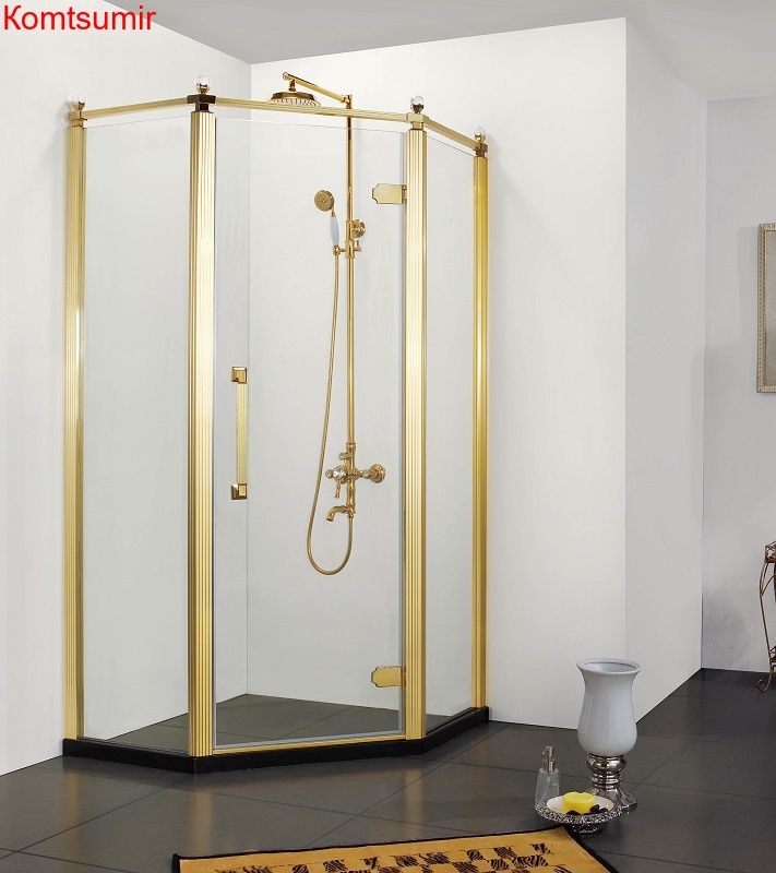 Душевое ограждение Azario ONTARIO 1000*1000*2000, без поддона, 8 мм