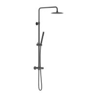 Damixa 936800300 Scandinavian Pure душевая система с душевым ТМС смесителем, чёрный
