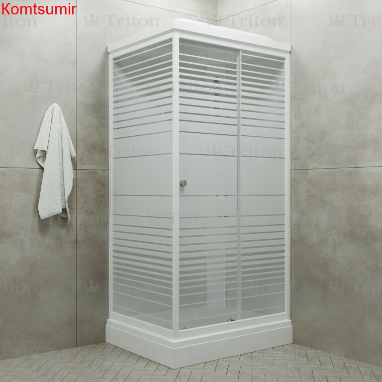 Душевая Кабина Triton Квадро 100x80 Л/П
