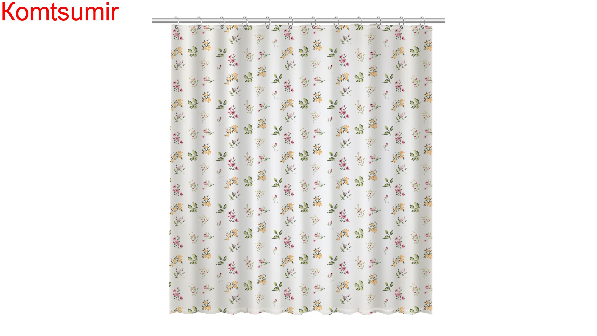 Штора для ванной Fixsen Flora, FX-1507