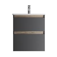 M85AFHX0552BM X-Joy, База под раковину, подвесная, 55 см, 2 ящика, черный матовый M85AFHX0552BM X-Joy, База под раковину, подвесная, 55 см, 2 ящика, черный матовый