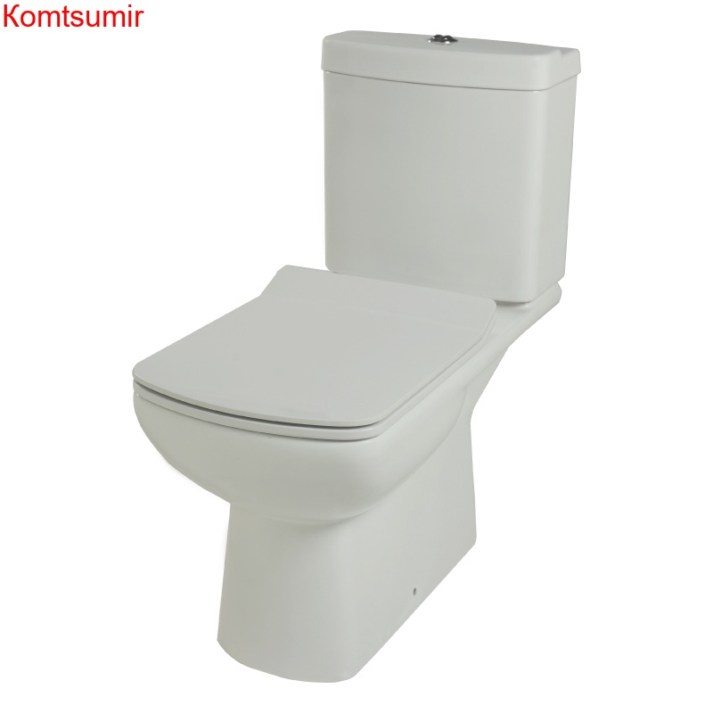 Унитаз-компакт Creo Ceramique TOURS с тонкой крышкой и сидением микролифт