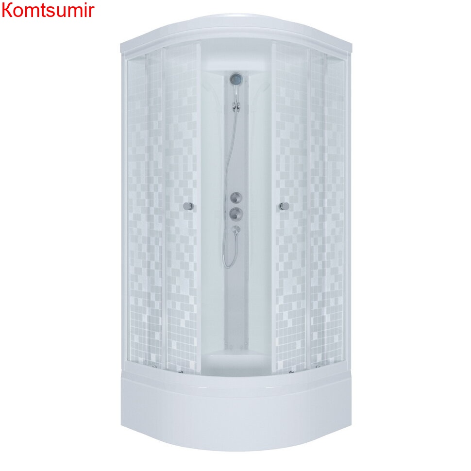 Душевая Кабина Triton Мозаика 100*100 В3 (ДН4) Душевая Кабина Triton Мозаика 100*100 В3 (ДН4)