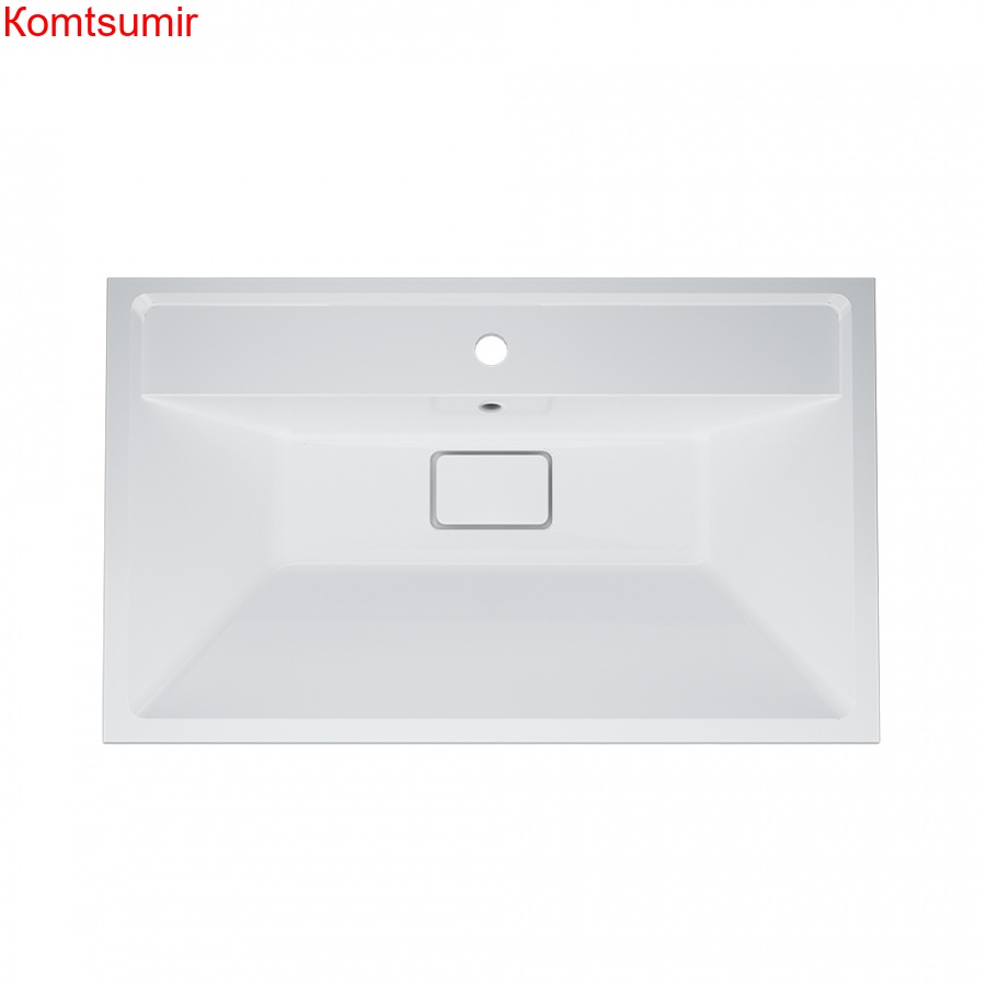 M50AWPX0801WG Inspire V2.0, раковина мебельная , искусственный мрамор, со сливом-переливом, 80 см