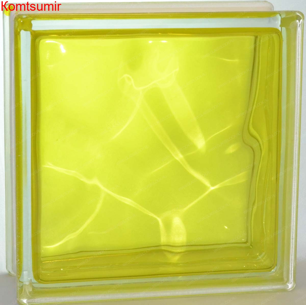 Стеклоблоки Vitrablok окрашенные внутри (Чехия)