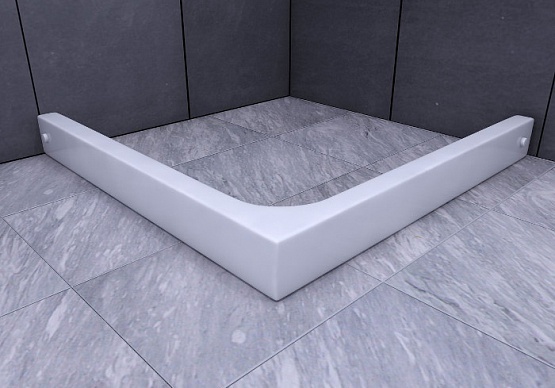 Душевой поддон акриловый Aquatek DPA-0000001 800х800х200 мм, квадрат с ножками и съемной фронтальной панелью (без сифона)