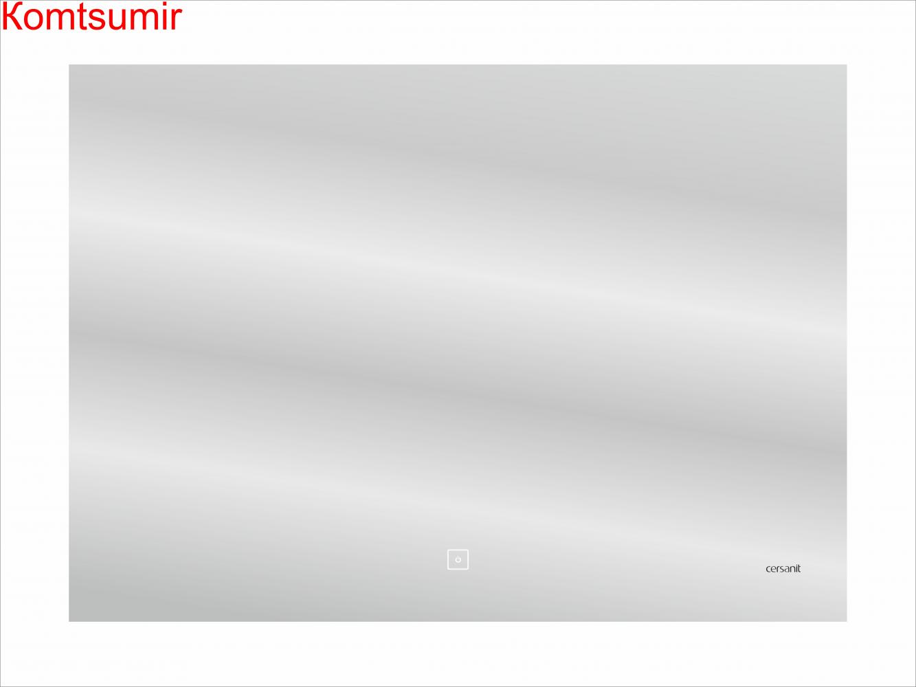 Зеркало: LED 030 design 80*60, с подсветкой, антизапотевание Сорт1