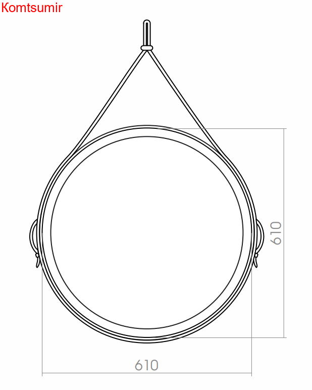 Зеркало AZARIO Капитан D610 бесконтактный сенсор, белая кожа (LED-00002475) Зеркало AZARIO Капитан D610 бесконтактный сенсор, белая кожа (LED-00002475)