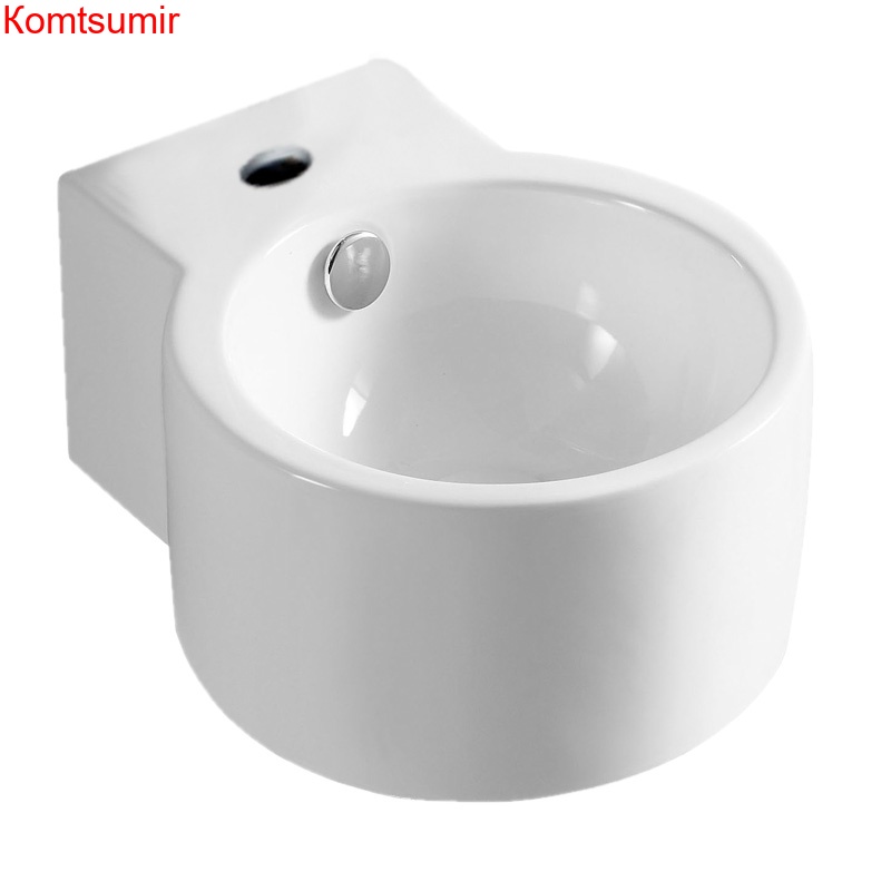 Раковина Azario 34х27,5х15,5 подвесная, цвет белый матовый (AZ-4292)