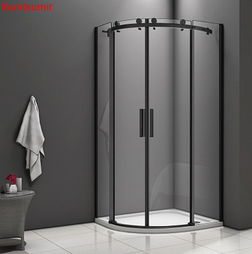Душевой уголок поддон отдельно 90х90 угловой (четверть круга) Good Door Galaxy R-TD-90-C-B ГЛ00018 Душевой уголок поддон отдельно 90х90 угловой (четверть круга) Good Door Galaxy R-TD-90-C-B ГЛ00018