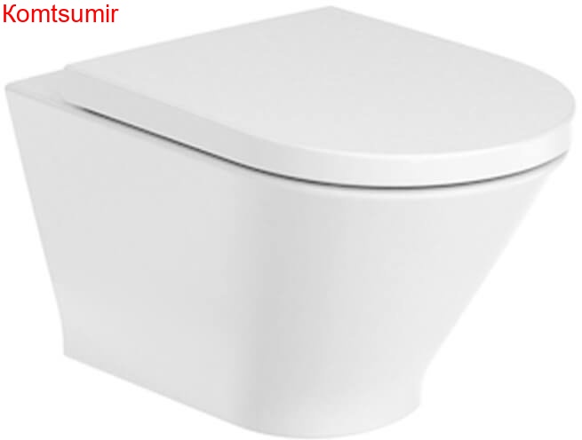 GAP ROUND Унитаз подвесной, безободковый, скрыт.монтаж, уст.компл., 540 мм