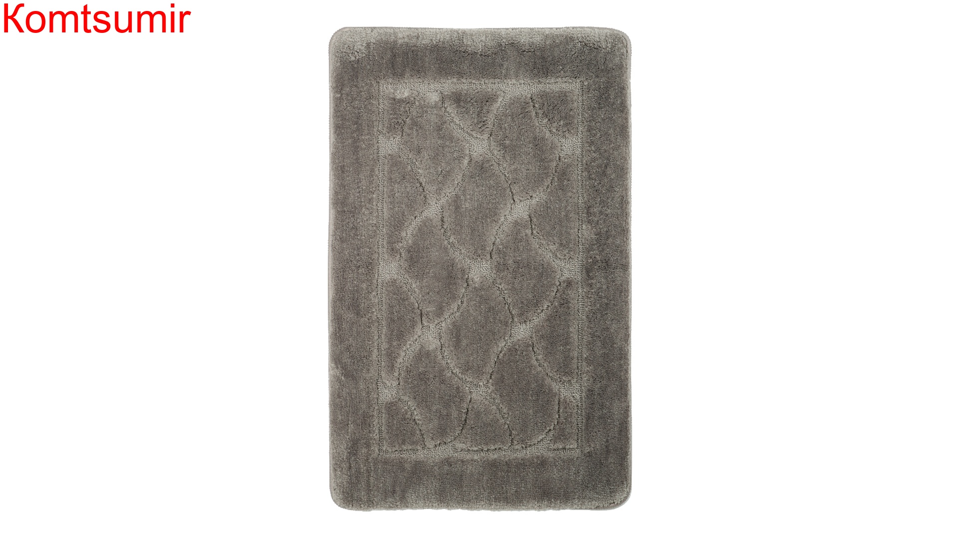 Коврик для ванной Fixsen Link 1-ый,  FX-5002I, коричневый, 50х80 см.