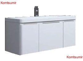 Тумба под раковину AQUATON Шерилл 105 подвесная, белая (1A206301SH010) Тумба под раковину AQUATON Шерилл 105 подвесная, белая (1A206301SH010)