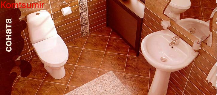 Santeri Соната Унитаз-компакт с сидением стандарт