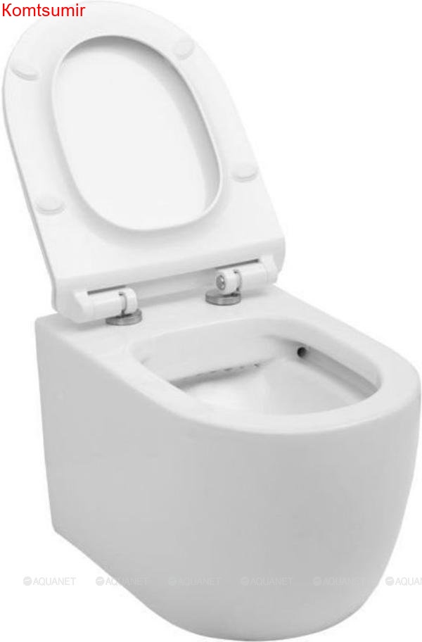 Унитаз подвесной Aquanet Rimless Cetus-W BL-102N-WHT