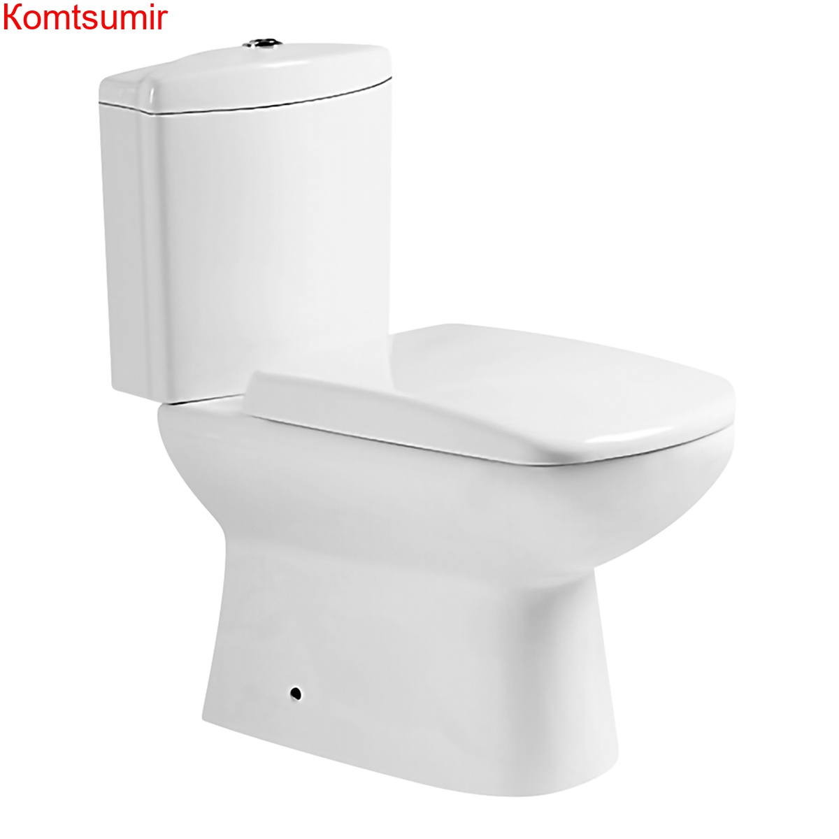 Унитаз напольный AZARIO ELANA 680х410х790 с сиденьем дюропласт микролифт (AZ-234)