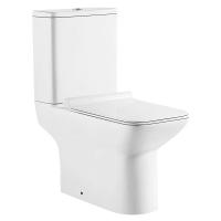 Унитаз-компакт Azario Glory 380х680х812 напольный, безободковый с быстросъемным сиденьем микролифт (AZ-49)