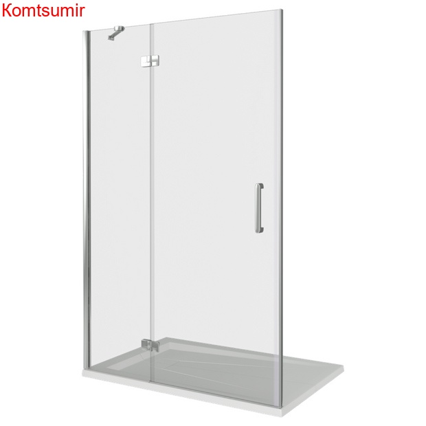 Душевая дверка в нишу 130х185 Good Door Saturn WTW-130-C-CH-L СА00004 распашная