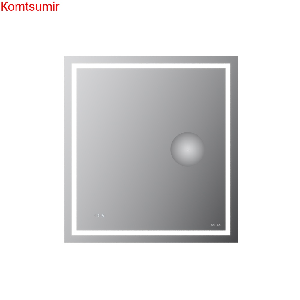 M91AMOX0653WG Универсальное зеркало с контурной Led-подсветкой, часами и косметическим зеркалом 65 M91AMOX0653WG Универсальное зеркало с контурной Led-подсветкой, часами и косметическим зеркалом 65