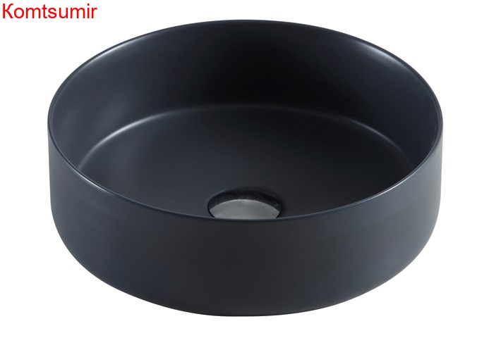 AZ-3134 Раковина накладная матовая (темно-серый) Размер 355*355*120 мм