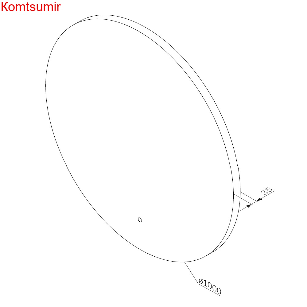 M85MOX41001S X-Joy Зеркало круг с интерьерной Led подсветкой, ИК-сенсорром, 100 см M85MOX41001S X-Joy Зеркало круг с интерьерной Led подсветкой, ИК-сенсорром, 100 см