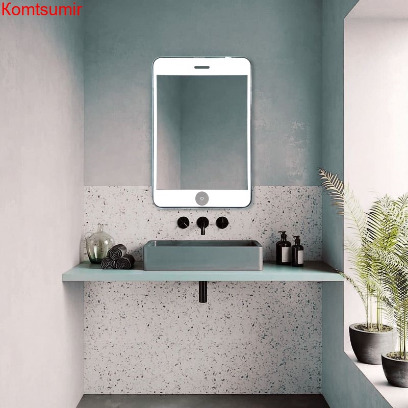 Зеркало AZARIO Адам 550*800, с LED-подсветкой и сенсорным выключателем