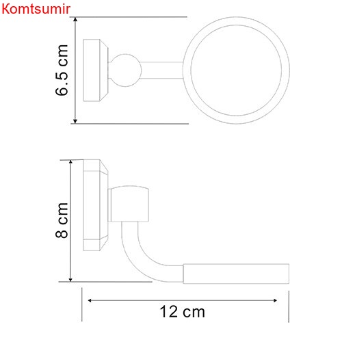 WasserKRAFT Oder C175 Держатель одинарный