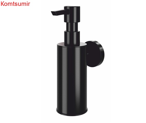 WasserKRAFT K-1399BLACK Дозатор для жидкого мыла, антивандальный