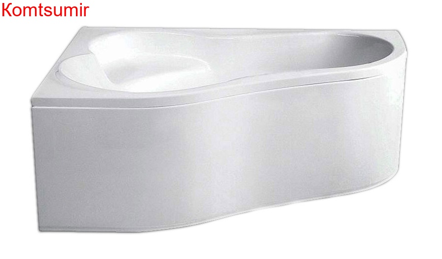 Ванна акриловая Santek Ибица 150х100, левосторонняяя, белая Ванна акриловая Santek Ибица 150х100, левосторонняяя, белая