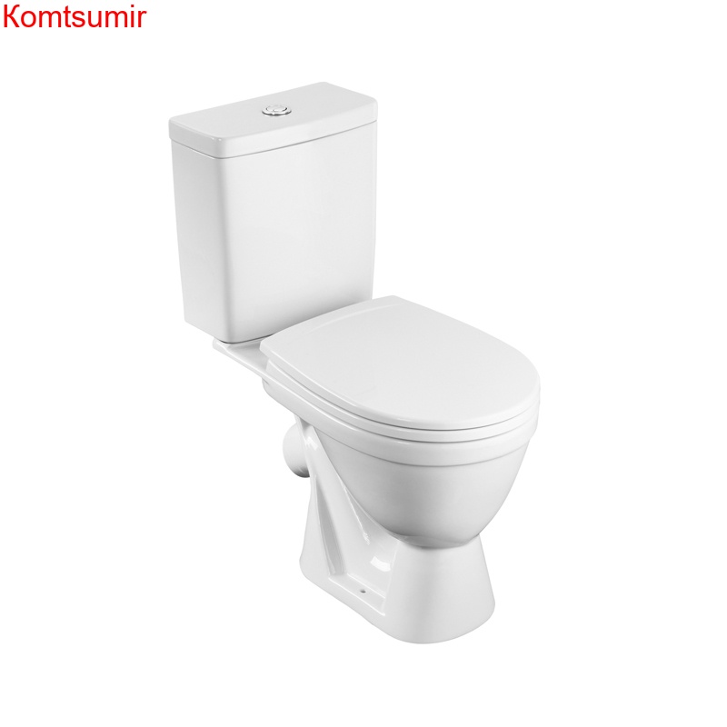 Унитаз-компакт Santek Уно эконом: полипропилен, пластиковый крепеж, softclose