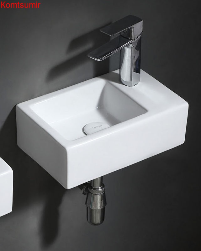 Мини - раковина Trend 37*23,5*12,5 см, белая (AZ4331A)