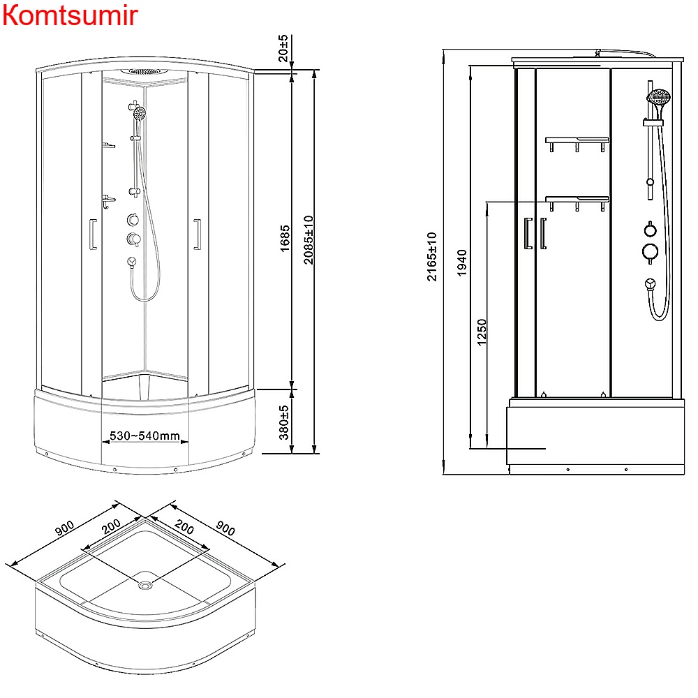Душевая кабина Loranto NEO 90x90x(170+38) с высоким поддоном 38см, прозрачное закаленное стекло 4 мм, задние стеклянные стенки белые, с двумя полками, профиль серебро (CS-22011) Душевая кабина Loranto NEO 90x90x(170+38) с высоким поддоном 38см, прозрачное закаленное стекло 4 мм, задние стеклянные стенки белые, с двумя полками, профиль серебро (CS-22011)