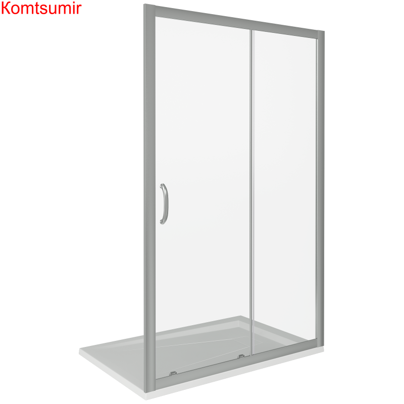 Душевая дверка в нишу 140х185 Good Door Infinity WTW-140-C-CH ИН00031 раздвижная