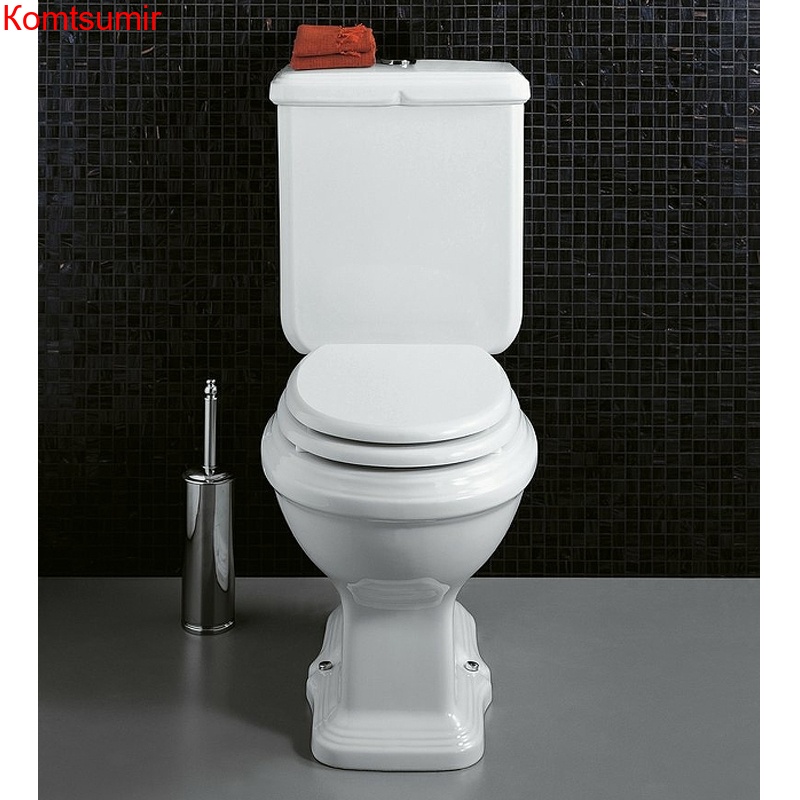 Унитаз напольный (чаша) Simas Arcade 390х685х820 с горизонтальным сливом, без бачка, цвет белый (AR831bi)