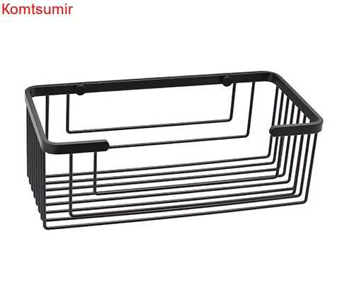 WasserKRAFT K-711BLACK Полка металлическая