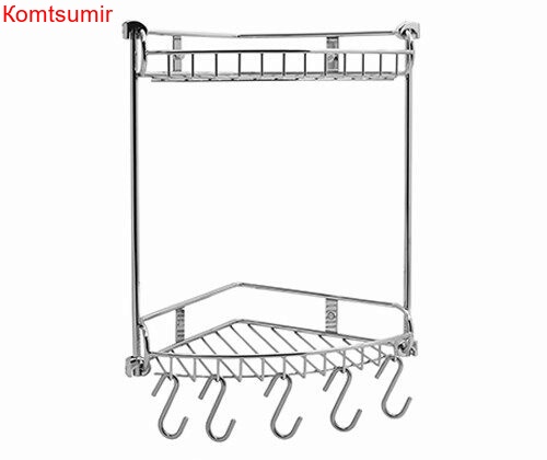 WasserKRAFT K-1222 Полка металлическая двойная