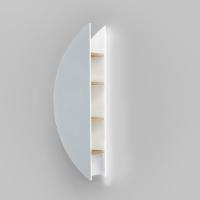 Зеркало-пенал Solis new 34 (маленький полукруг)