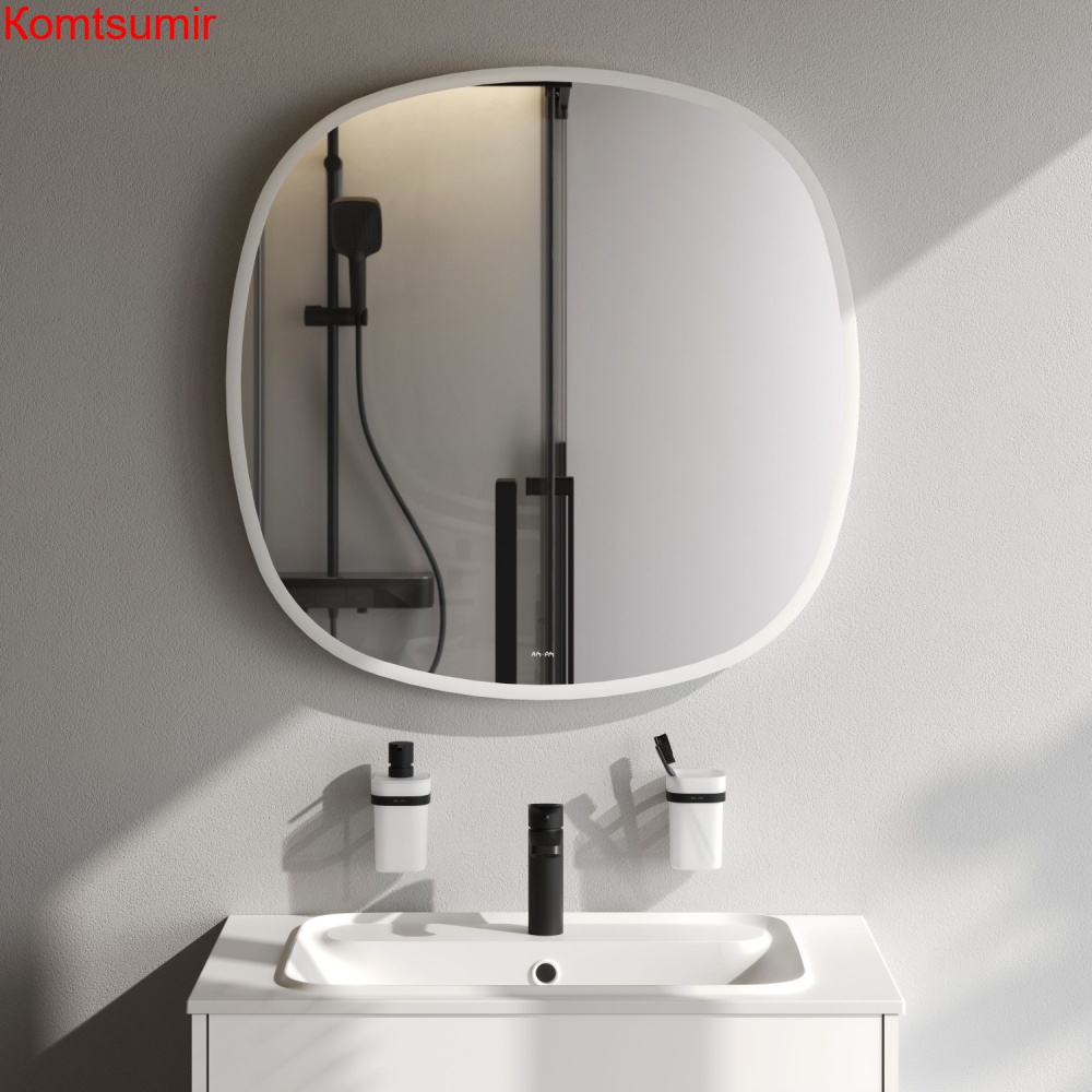 M8FMOX0801WGS Зеркало универсальное с контурной LED-подсветкой, ИК- сенсором, квадрат, 80 см M8FMOX0801WGS Зеркало универсальное с контурной LED-подсветкой, ИК- сенсором, квадрат, 80 см