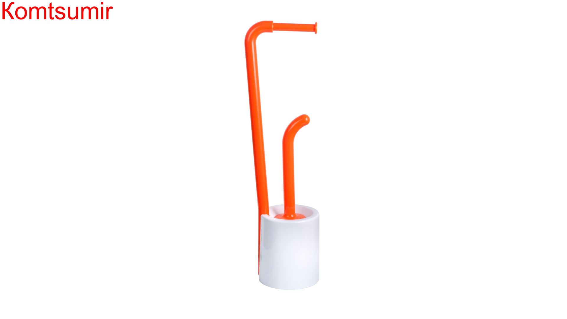 Стойка напольная б/д + ерш Fixsen Wendy FX-7032-93 оранжевая