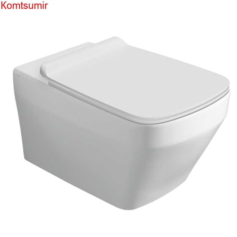 Унитаз подвесной Simas Baden Baden 360х560х310 безободковый, с креплением F85, цвет белый (BB18bi)