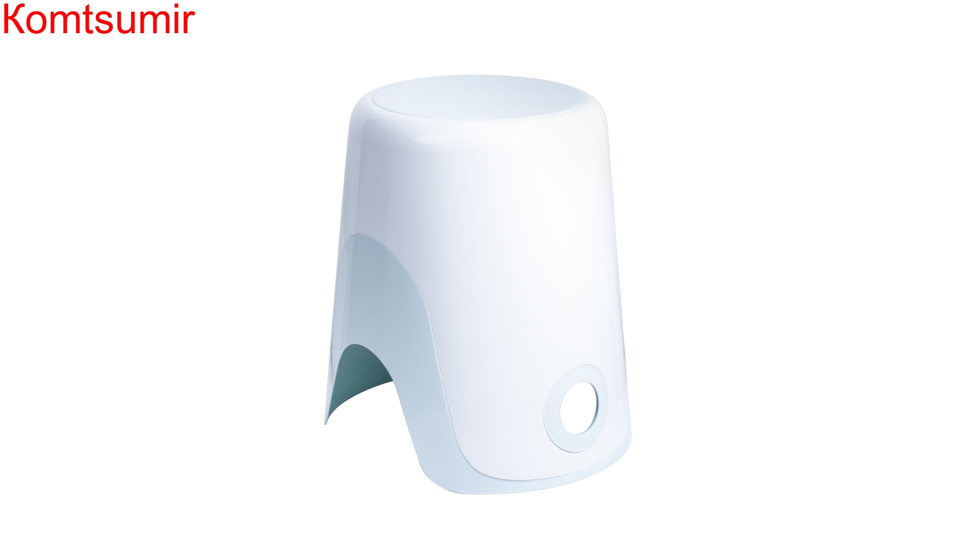 Корзина для белья 2в1 Fixsen Wendy FX-7073-02 белая