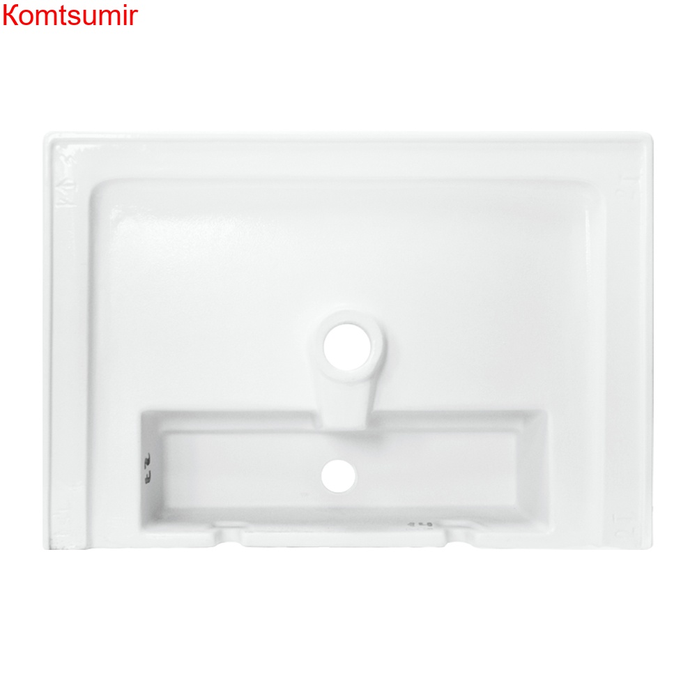 Раковина накладная Sanita Luxe 600х420х130 Novel Slim-60 белая (NOV60SLWB01S)