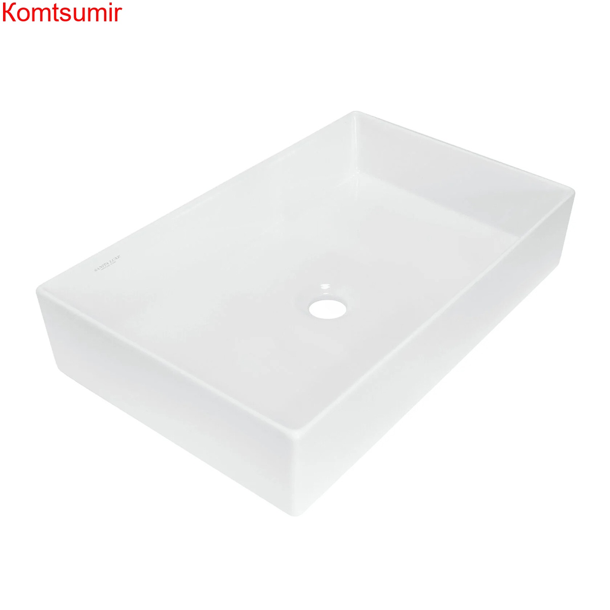 Раковина накладная Sanita Luxe 600х420х130 Novel Slim-60 белая (NOV60SLWB01S)