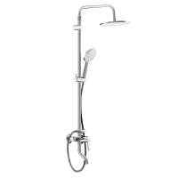 Damixa 977740000 Jupiter душевая система с ванно-душевым смесителем, хром